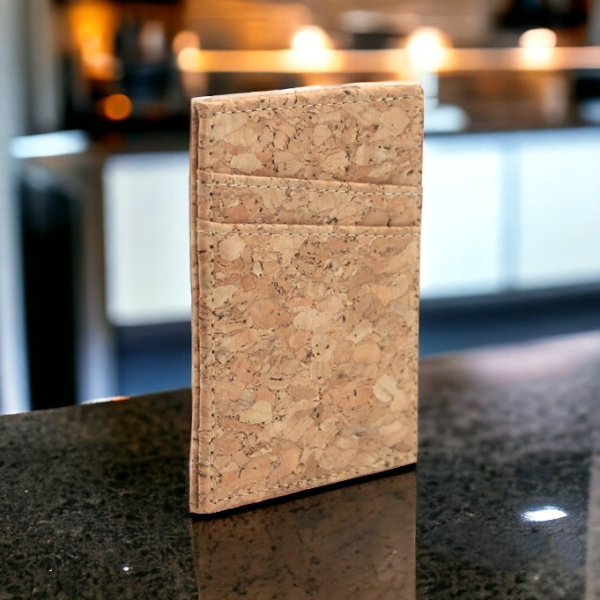 Держатель банковских карт Corras из натурального дерева 10х7см. / Картхолдер для кредитных карт и денег